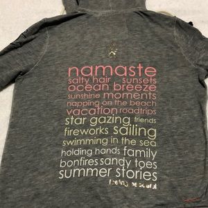 Peace Love World-  Hoodie -Size S